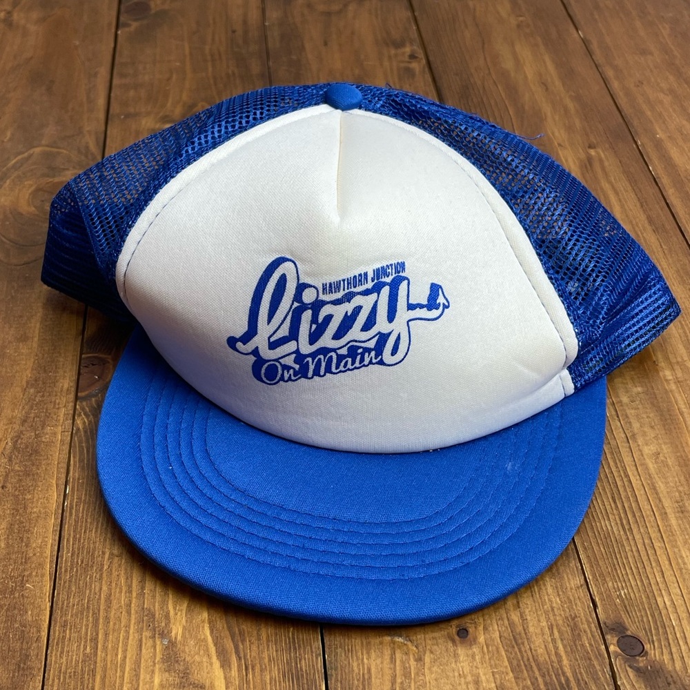 Hit wear Hawthorn Junction Lizzy on Main one size trucker SnapBack hat